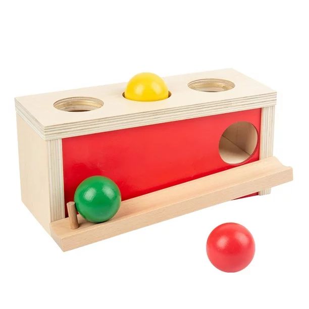 1 Set Press Ball Toy Wooden Press Kids Toy Educational Coordination Toy | Walmart (US)