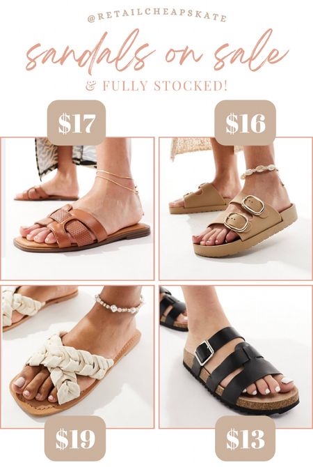 Sandals on sale & fully stocked! 

#LTKShoeCrush #LTKSaleAlert #LTKStyleTip