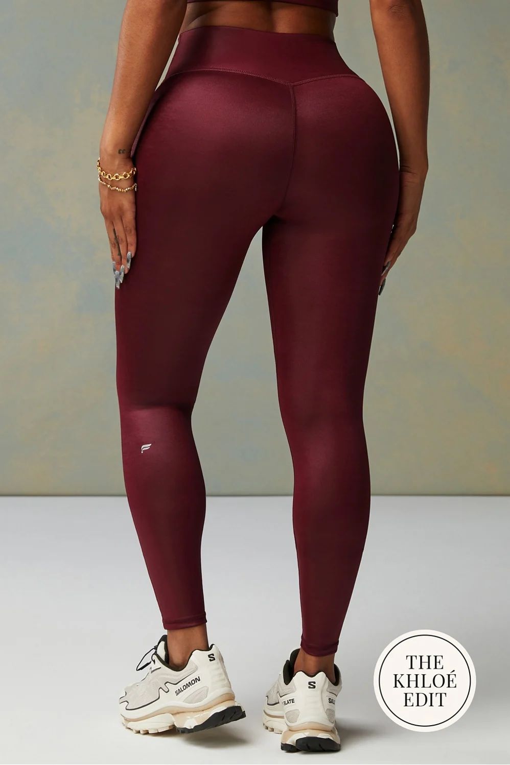 Anywhere Motion365+ Shine High-Waisted Legging | Fabletics - North America