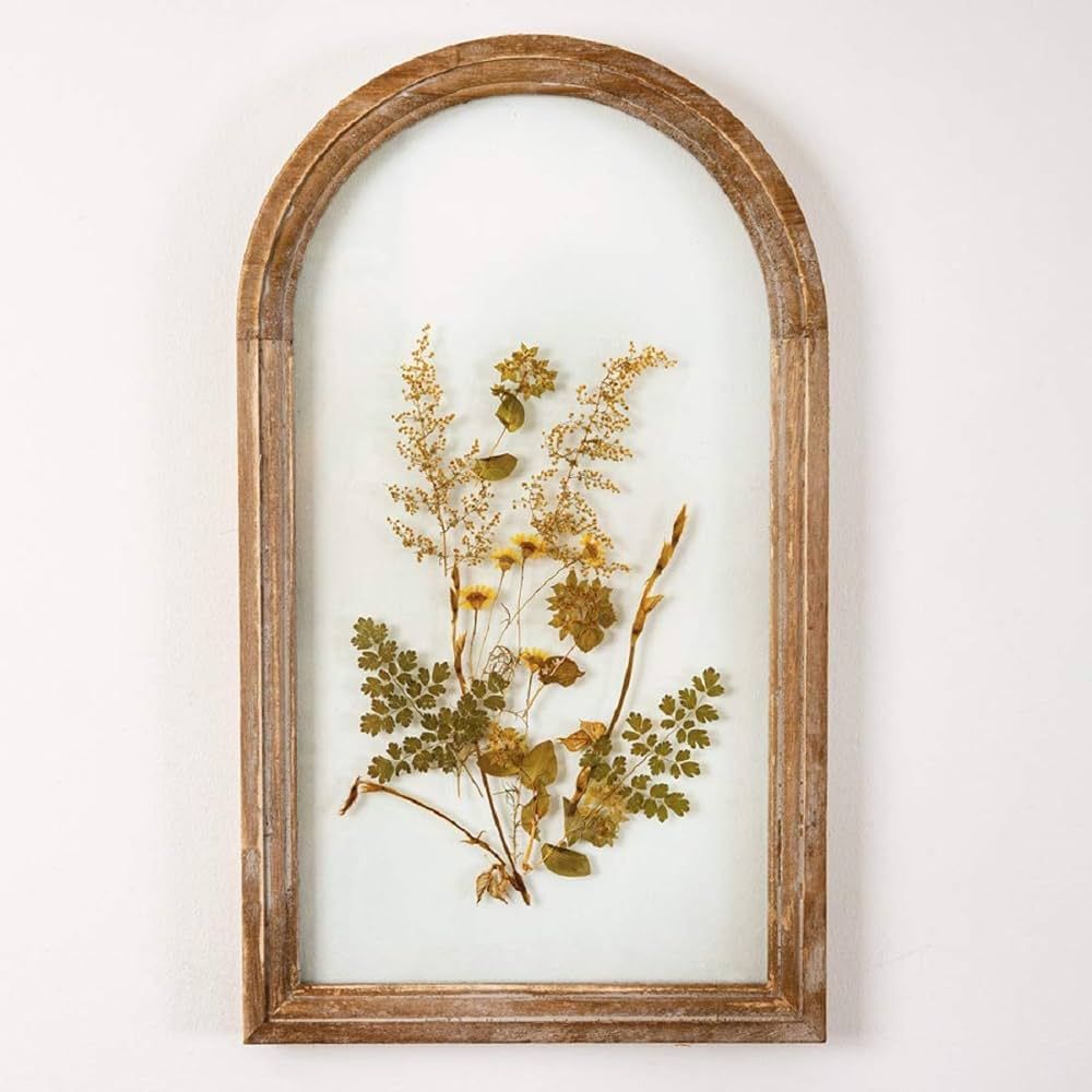 Brown Arched Botanical Wall Decor | Amazon (US)