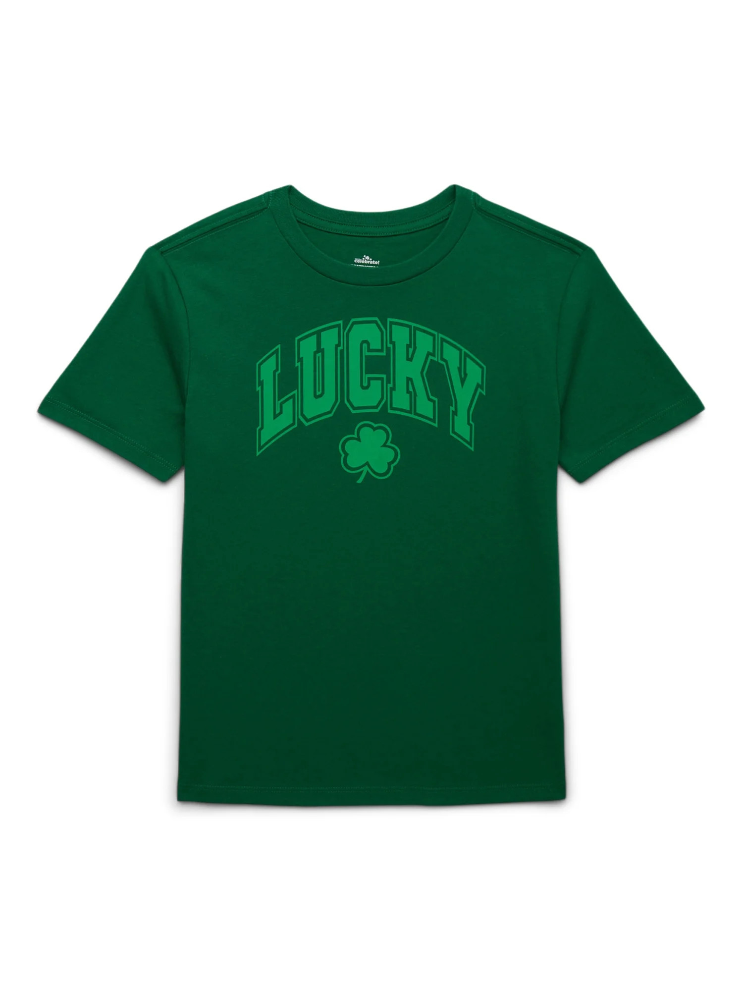 Way to Celebrate Boys St. Patrick's Graphic T-shirt, Sizes 4-18 and Husky | Walmart (US)