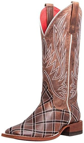 Macie Bean Women's Anderson Boot Sabotage Cowgirl Square Toe Mocha 6 M US | Amazon (US)