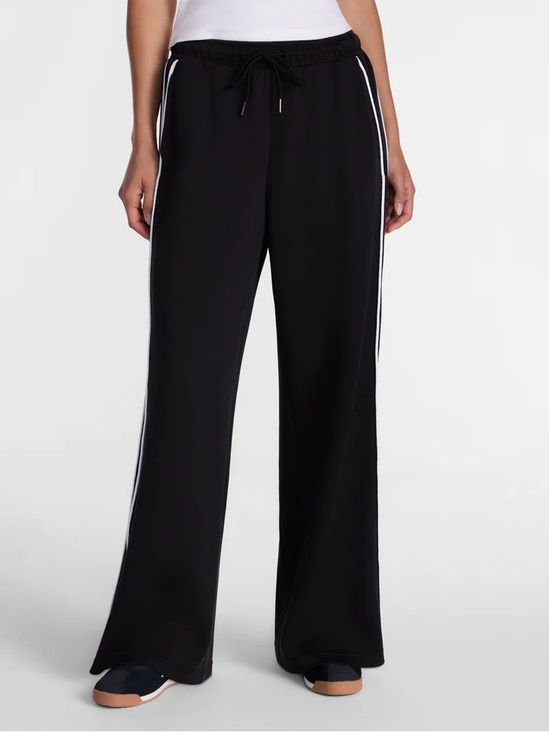 Avia Women's Pique Knit Track Pants, 31" Inseam, Sizes XS-XXXL | Walmart (US)