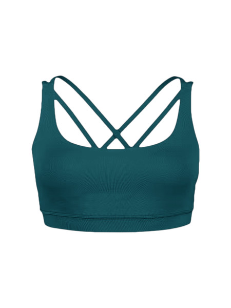 lululemon Energy Longline Bra *Medium Support, B-D Cups Foil | Women's Bras | lululemon | Lululemon (US)
