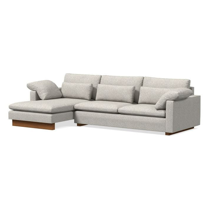 Harmony 2-Piece Chaise Sectional (112"–128") | West Elm (US)