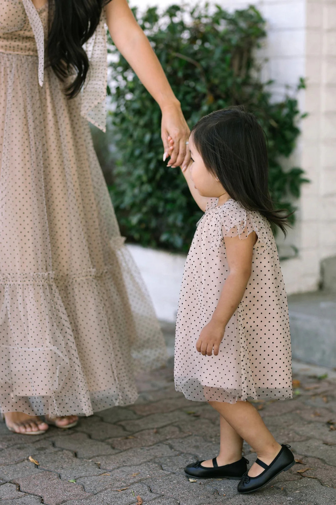 Mini Nadia Dotted Tulle Dress | Morning Lavender