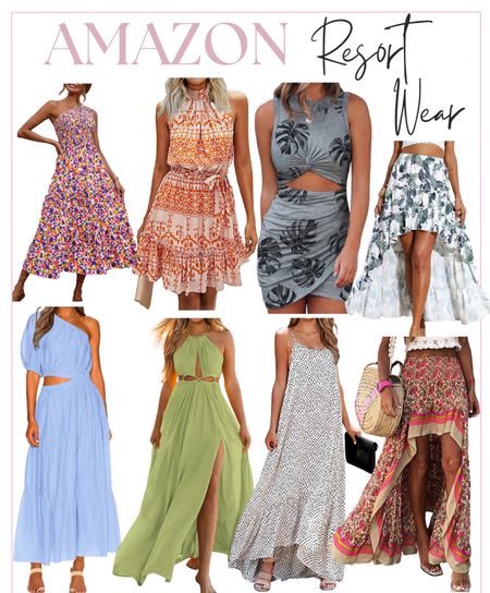 Amazon resort wear , resort water, dresses, wedding guest, vacation, summer outfit, spring outfit, maxi dresses, skirt, tropical dress, Amazon fashion

#LTKwedding #LTKover40 #LTKparties
