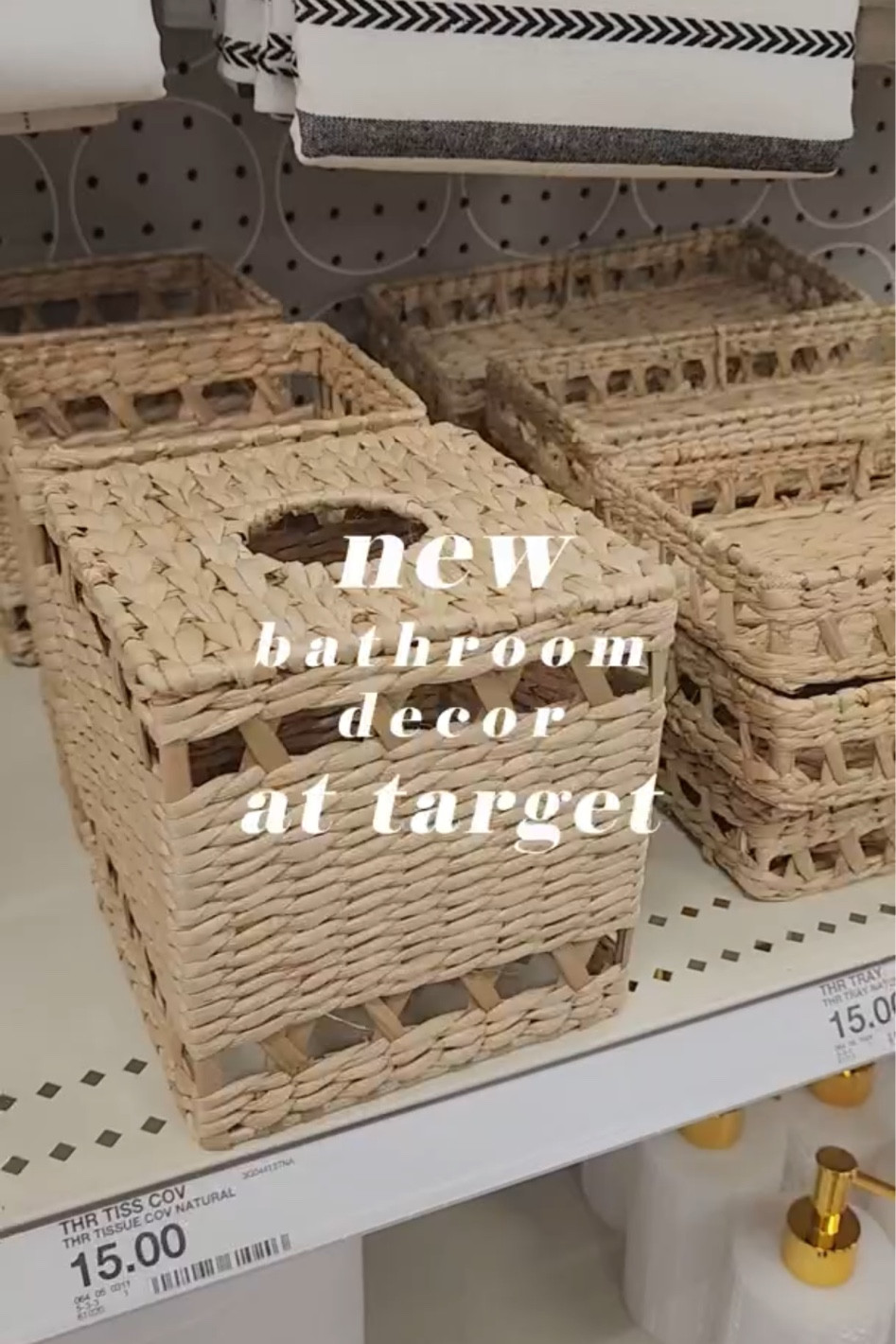 Woven, bathroom, decor, oasis, summer, chic. tissue cover.

#LTKunder50 #LTKhome #LTKFind