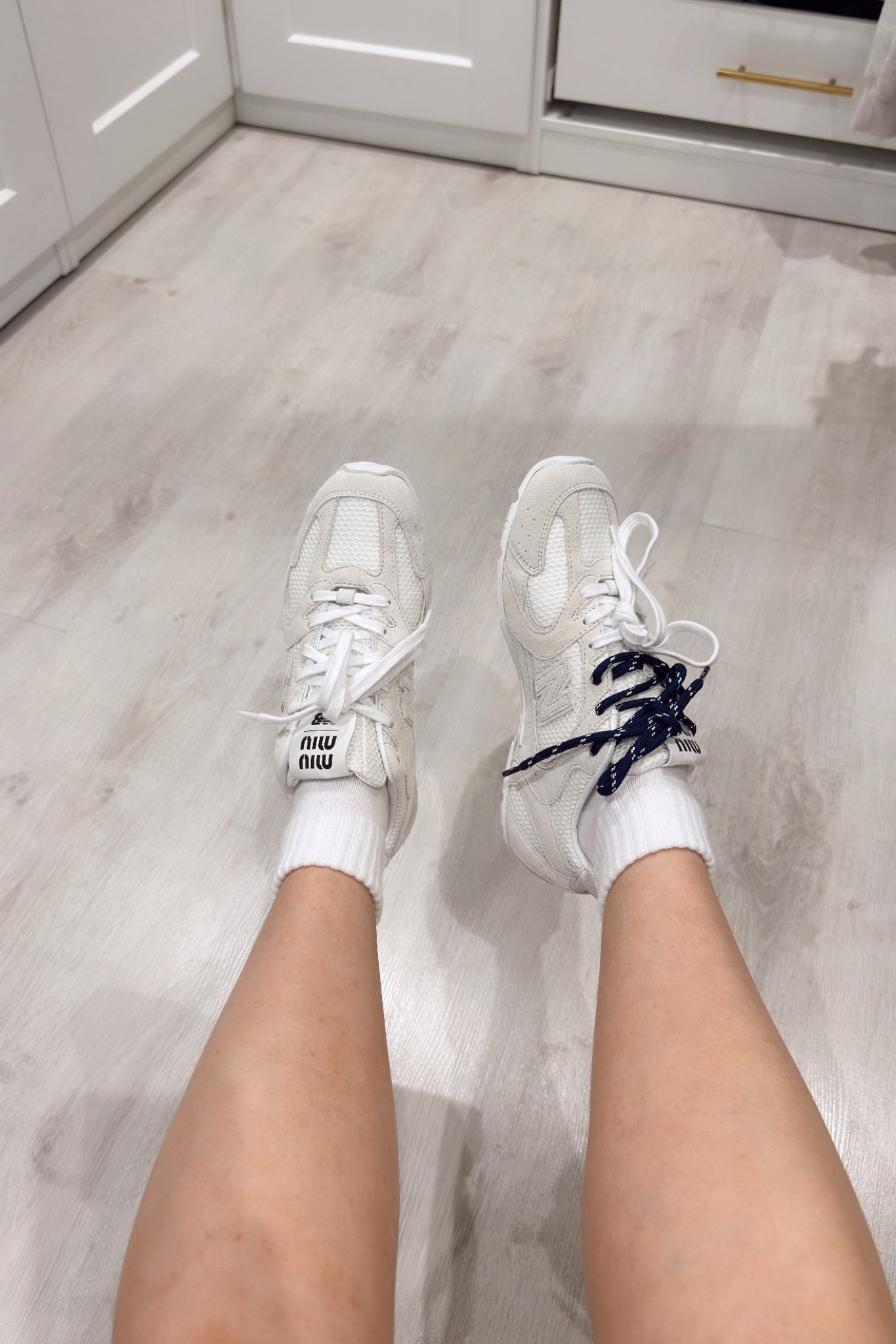 Miu miu x new balance 
I took half a size down. 

#LTKluxury #LTKgiftguide #LTKshoes