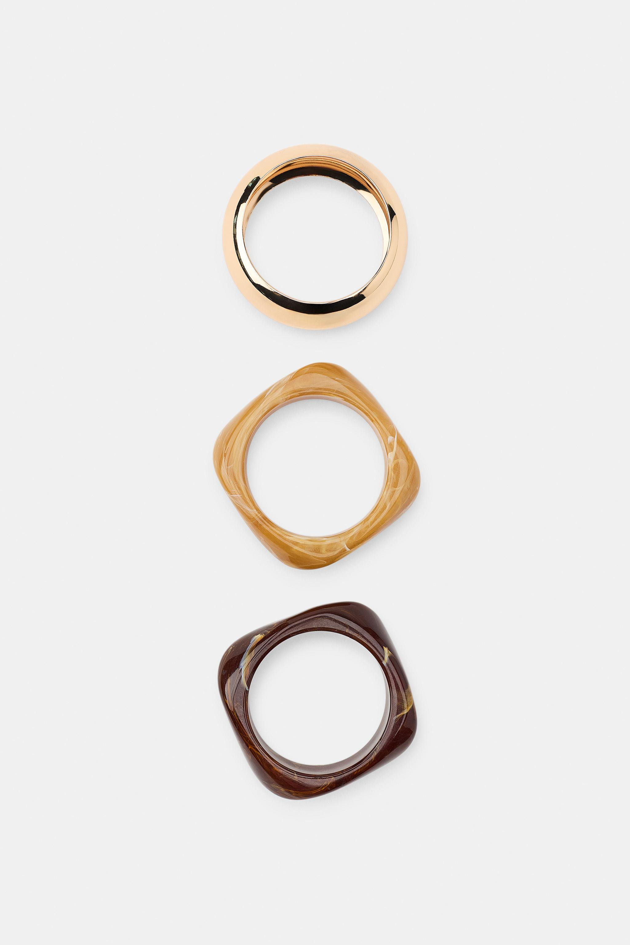PACK OF 3 RIGID BRACELETS | Zara UK