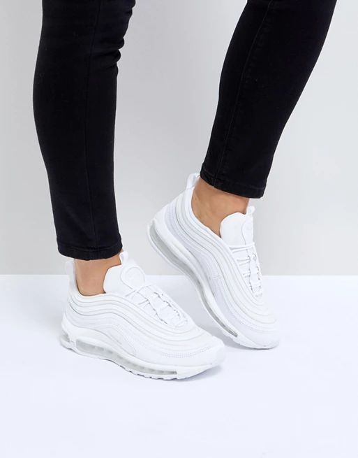 Nike Air Max 97 Ultra '17 Trainers In All White | ASOS UK