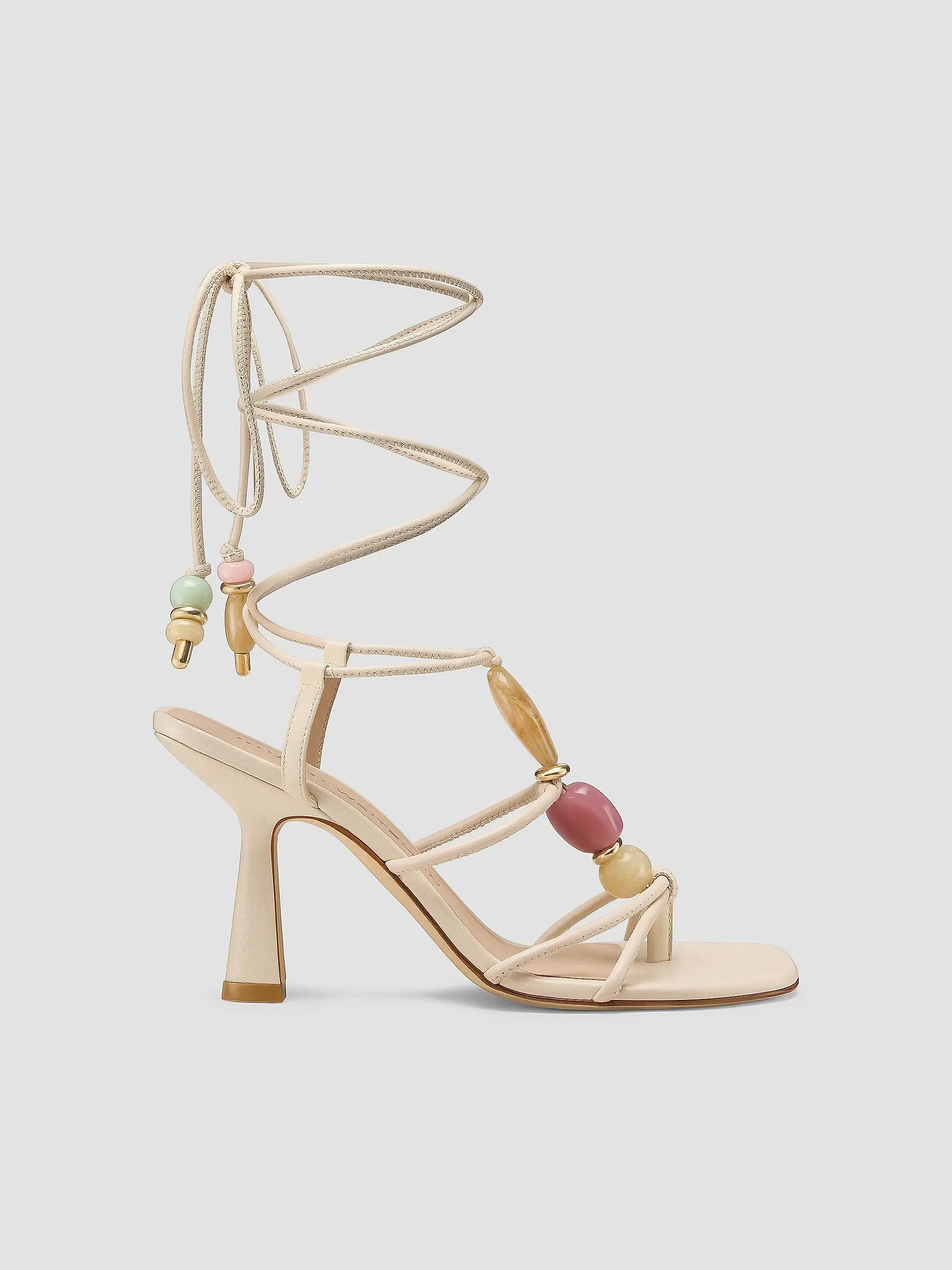 Majorca 85MM Wrap Leather Sandals | Saks Fifth Avenue