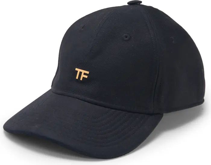 TOM FORD TF Logo Canvas Baseball Cap | Nordstrom | Nordstrom
