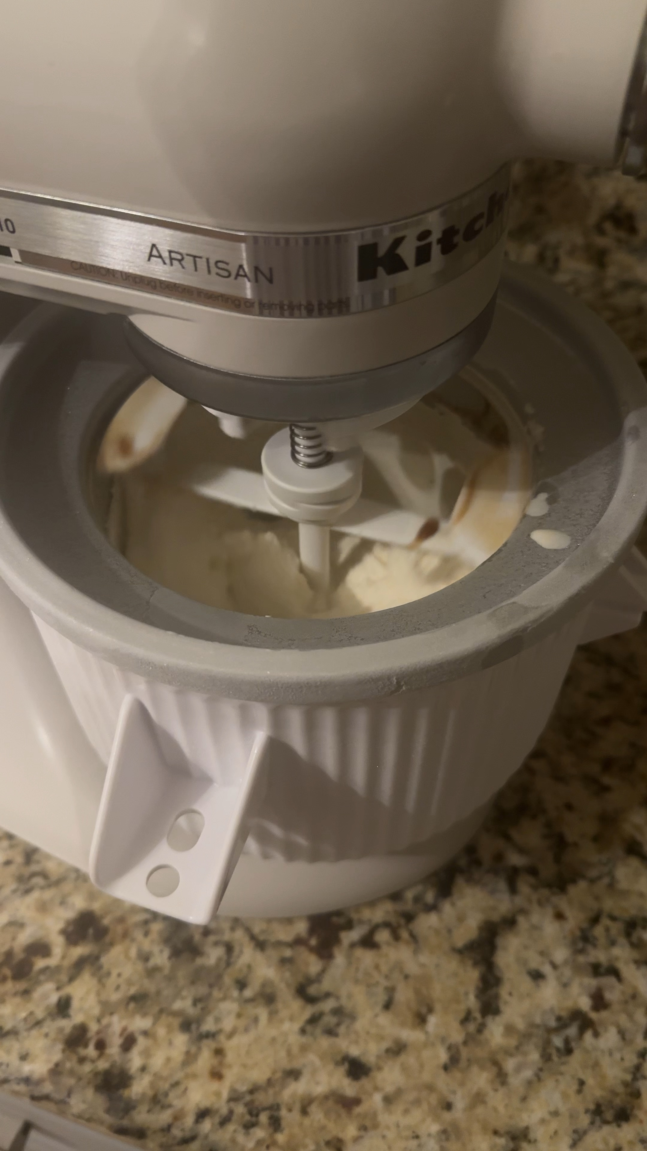 Organic homemade ice cream at home ! This bowl and attachment should be in your home . You can sweeten with anything I use maple syrup , organic milk,whipping cream , pinch of salt and vanilla bean paste . The flavors are endless . Must have ! #homemadeicecream #icecreambowl 

#LTKGiftGuide #LTKHome #LTKFindsUnder100