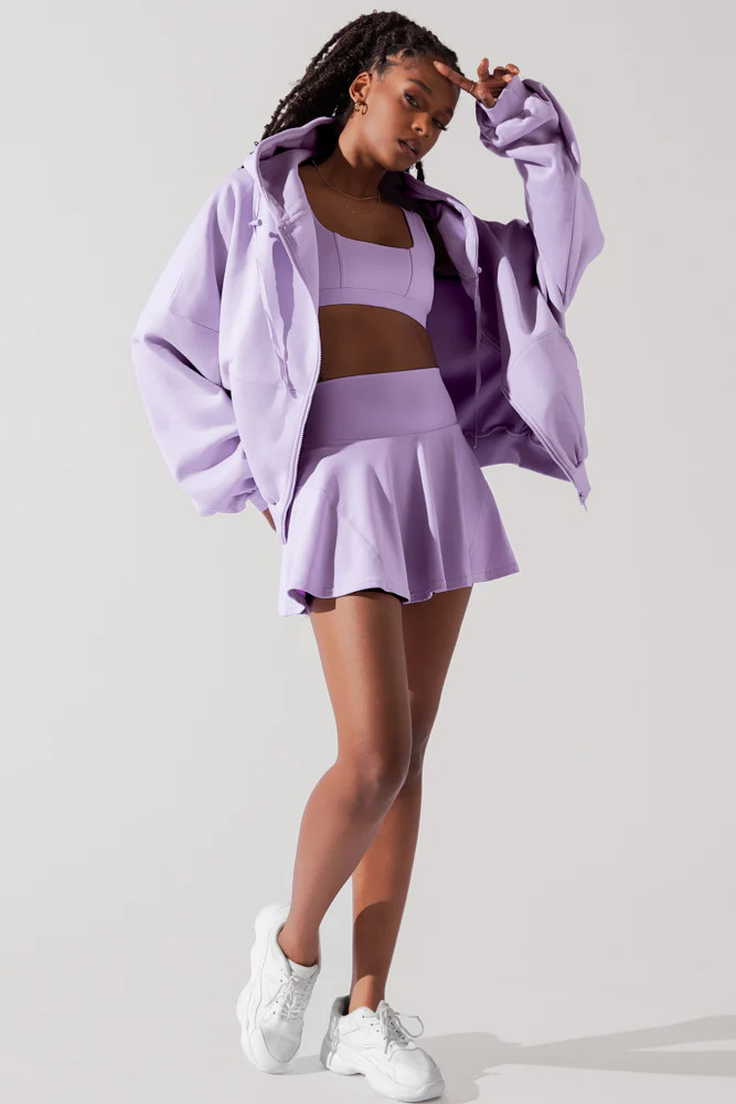 Zip Cloud Hoodie - Digital Lavender | POPFLEX