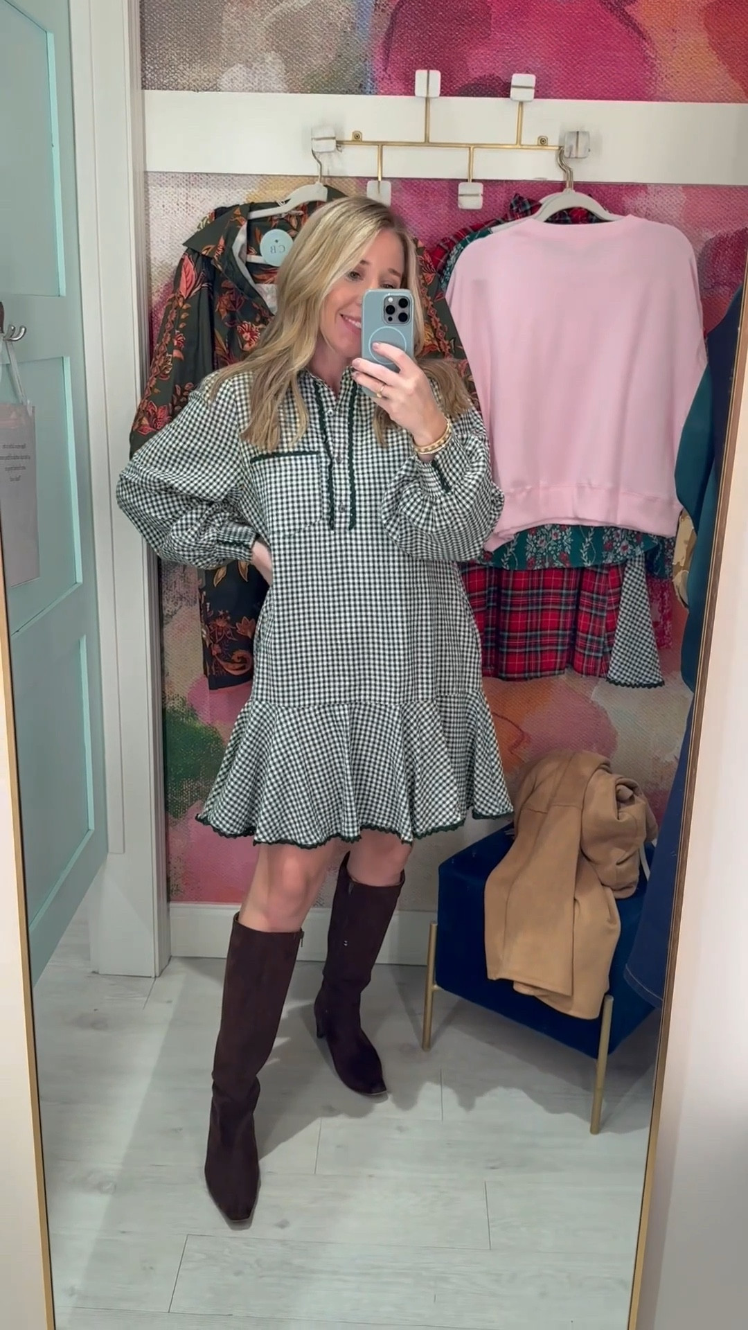 Welcome to LTK, Clover + Bee! A few scenes from their LTK Launch event in Birmingham has me excited about the holidays! 🍀🐝

I loved every single style I tried on —mostly dresses for Thanksgiving and Christmas! It was so hard to choose! I already got 2, but I think I’m going back for more. Which is your favorite look?


#LTKSeasonal #LTKHoliday #LTKParties