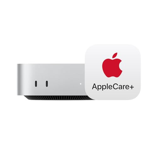 Apple 2024 Mac mini Desktop Computer with M4 chip with 10‑core CPU and 10‑core GPU: Built for Apple Intelligence, 16GB Unified Memory, 256GB SSD Storage with AppleCare+ (3 Years) | Amazon (US)