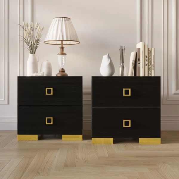 Titian Manufactured Wood Nightstand | Wayfair North America