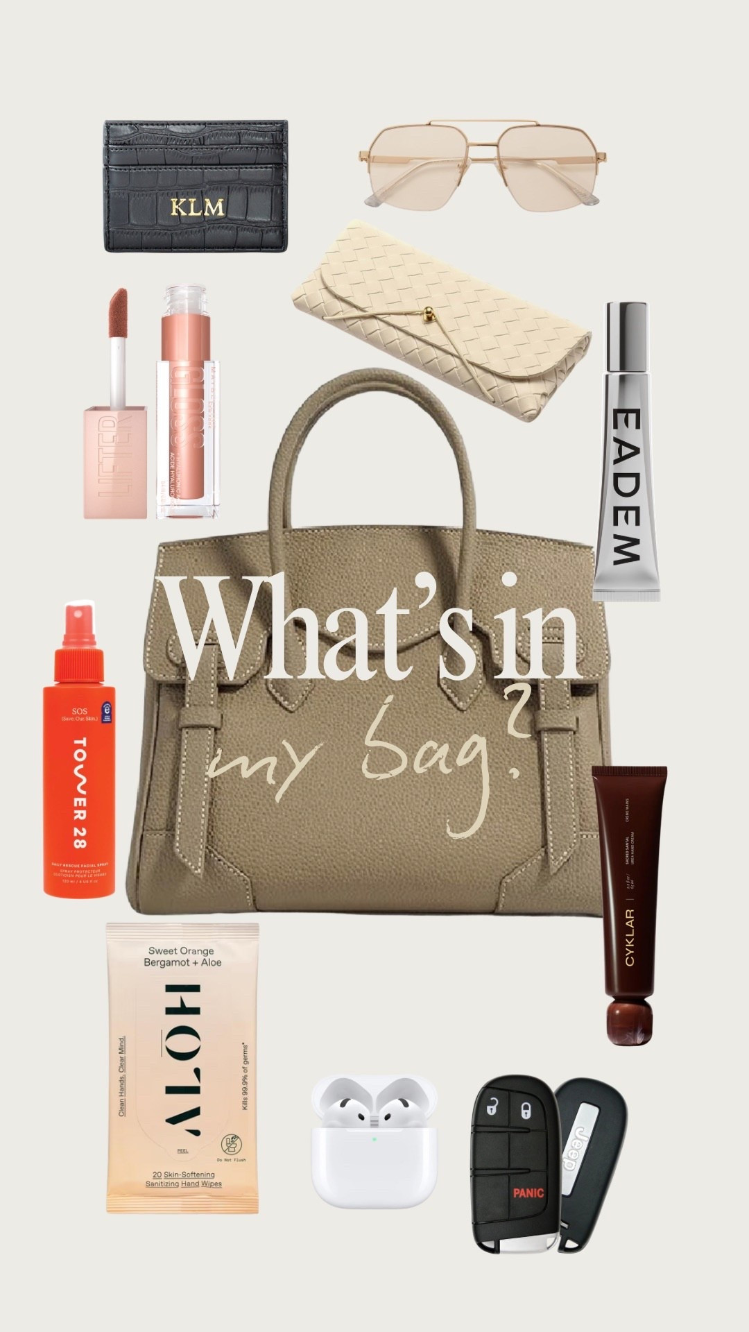 What’s in my bag?

#LTKTravel #LTKBeauty #LTKootd
