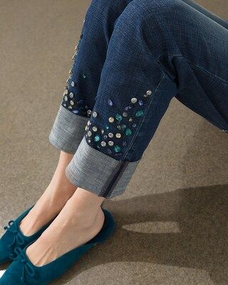 Girlfriend Jewel Cuff Ankle Jeans | Chico's