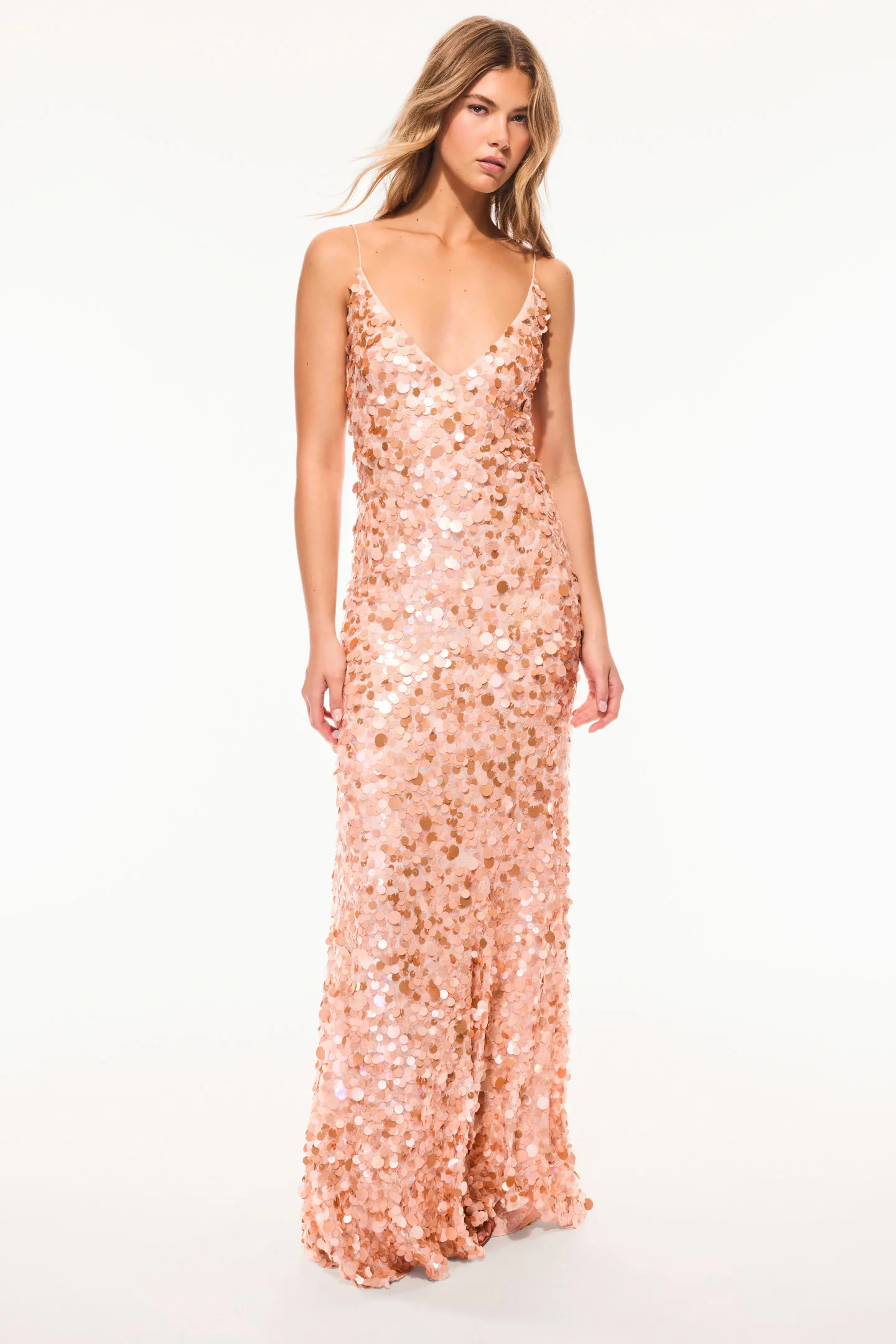 Emmalisa Sequin Gown | LoveShackFancy