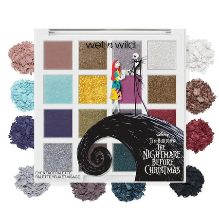 wet n wild Nightmare Before Christmas Eye & Face Palette - Multicolor & Finishes | Walmart (US)