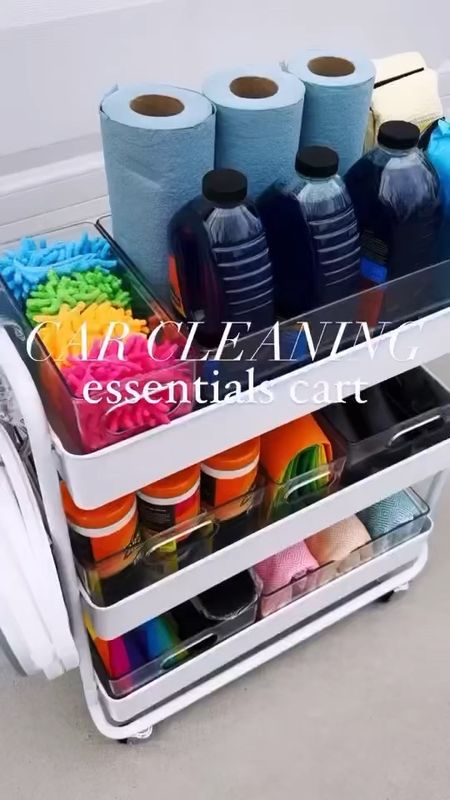 Have plans this weekend? Add “create a car cleaning cart” to your to-do list ✅