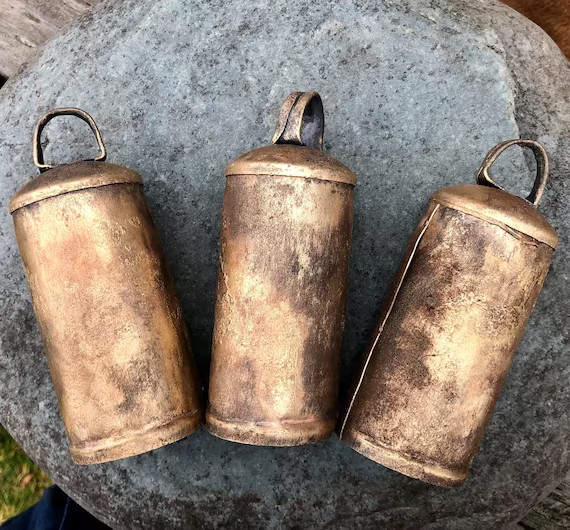 Temple Bells 5.25/set of Three/metal Striker/tin | Etsy | Etsy (US)