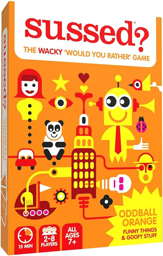 SUSSED The Wacky 'Would You Rather' Social Card Game - Party Game for Kids & Adults & Family Trav... | Amazon (US)