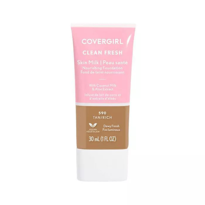 COVERGIRL Clean Fresh Skin Milk Foundation Dewy Finish - 1 fl oz | Target