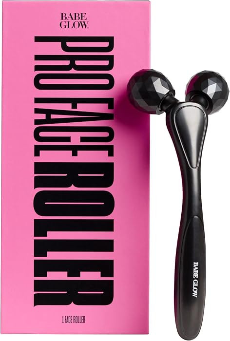 BABE ORIGINAL Facial Massage Pro Face Roller Face Massager Tool, Cooling Zinc Alloy, Dual-Headed ... | Amazon (US)