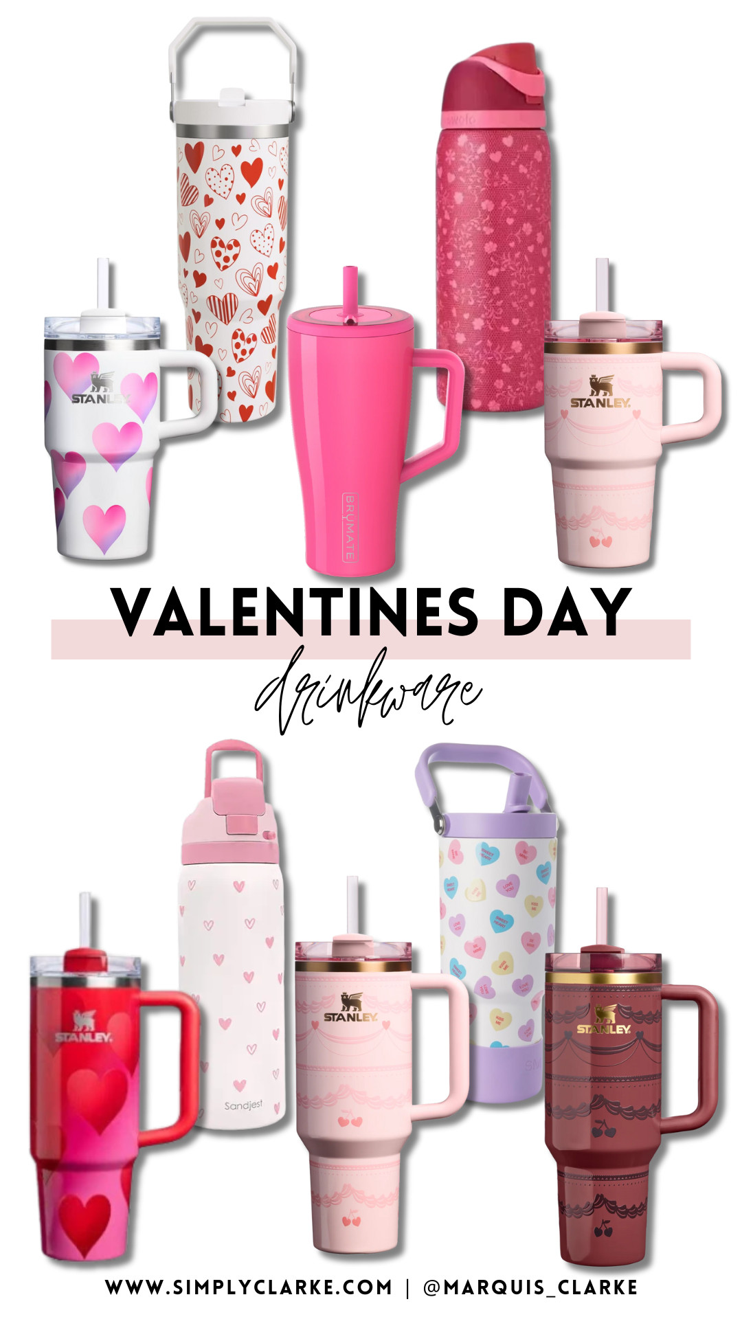 Valentine’s Day drinkware that’s almost too cute to sip from—perfect for gifting, Galentine’s, or treating yourself!  

 #LTKmomlife #LTKSeasonal #LTKFindsUnder50