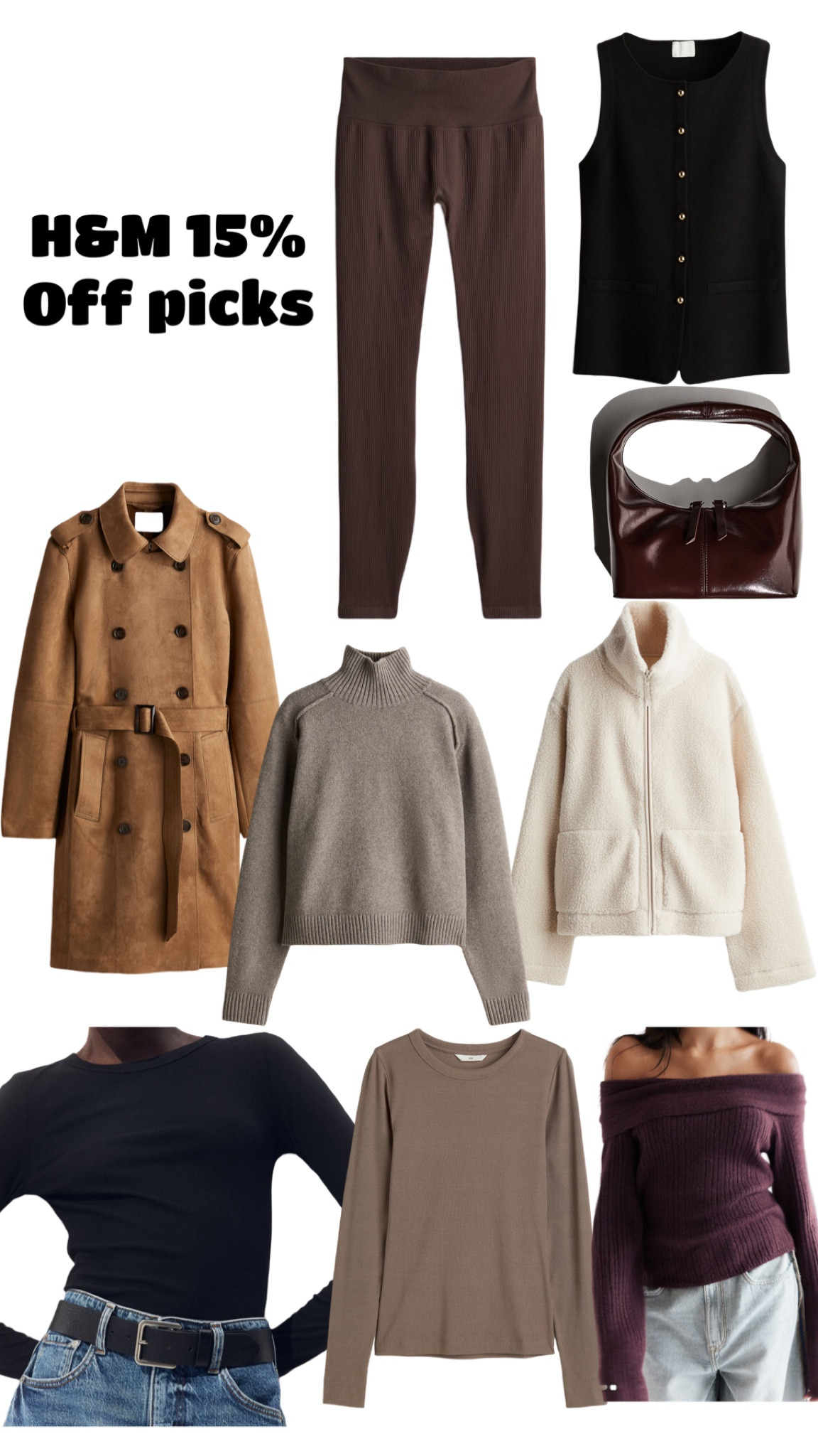 H&M 15% off picks ❤️