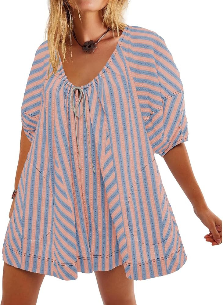 Jumpsuits for Women Dressy Casual, Onesie Hot Shot Romper Shorts, Dress Romper Doop, Summer Trend... | Amazon (US)
