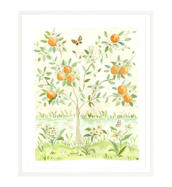 The "Hope for the Zest No. 1" Chinoiserie Fine Art Print | Evelyn Henson