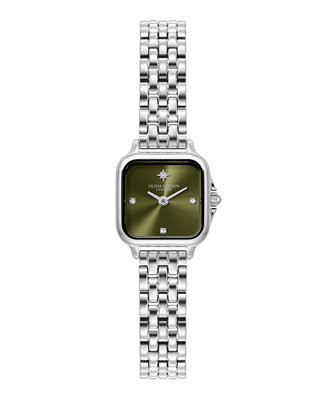 Olivia Burton Women's Grosvenor Mini Silver Tone Bracelet Watch, 20mm - Macy's | Macy's