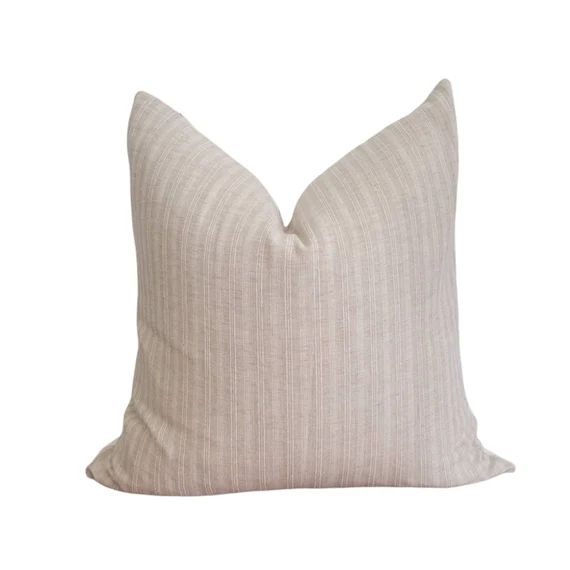 LOGAN  Stripe Pillow Cover | Etsy | Etsy (US)