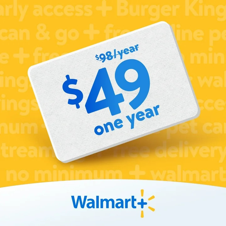 Members get Early Access to hot Deals 7/7 at 7pm ET², plus all the benefits of Walmart+ like fre... | Walmart (US)