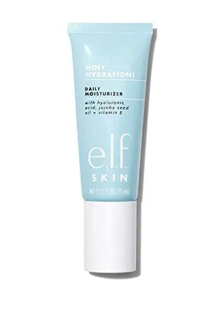 e.l.f. SKIN Daily Hydration Moisturizer, Ultra-Hydrating Formula, Infused with Aloe, Jojoba Oil &... | Walmart (US)