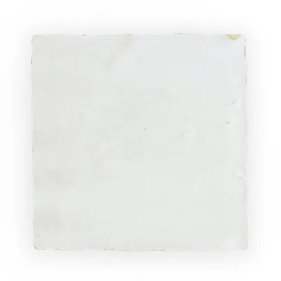 Moroccan Zellige 4" x 4" Ceramic Floor & Wall Tile | Wayfair Professional