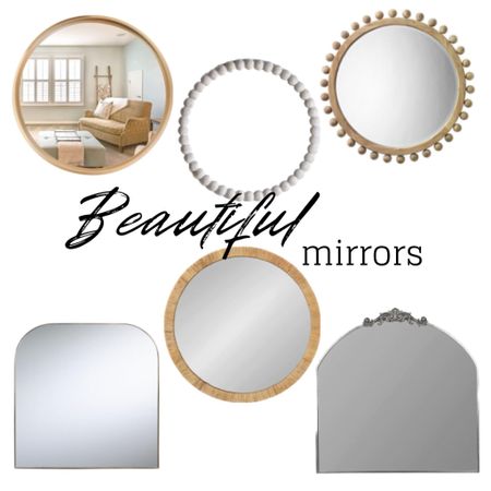 Beautiful mirrors for your home 

#LTKhome