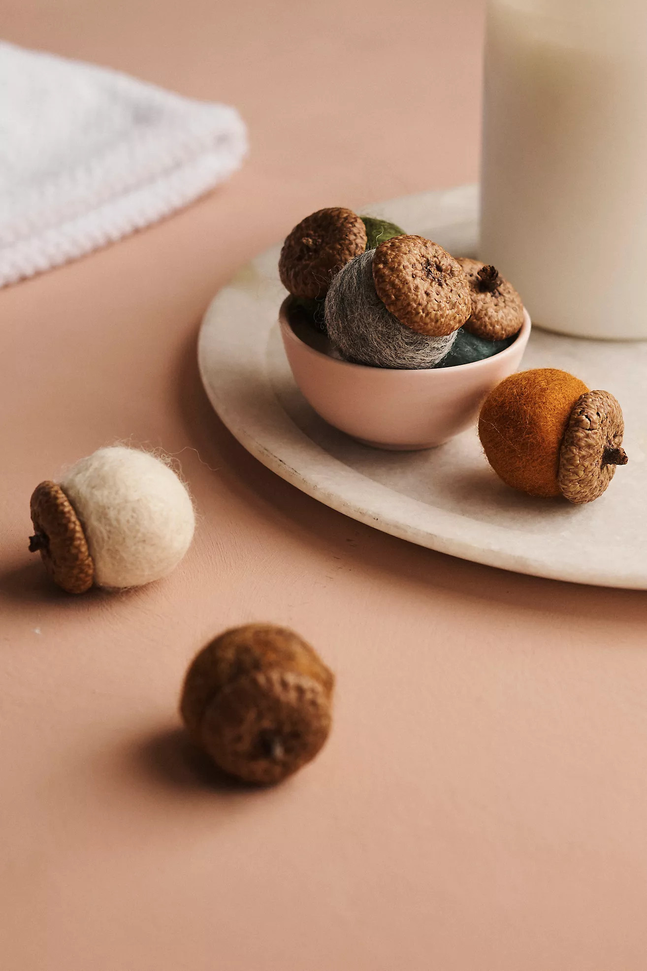 Felted Acorn Soaps | Anthropologie (US)