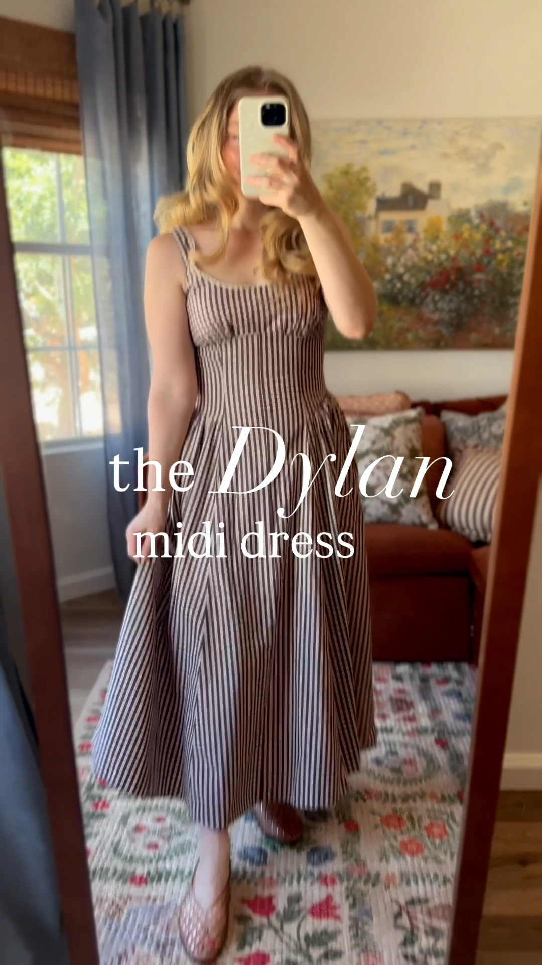 the dress of the summer and now into fall 🤎 tts, very flattering and love the brown gingham.

#LTKSeasonal #LTKSaleAlert #LTKootd