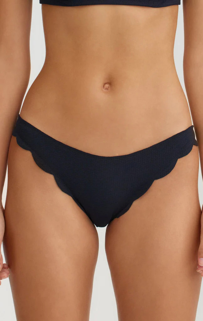 Broadway Bottom in Black/Indigo | Marysia Swim