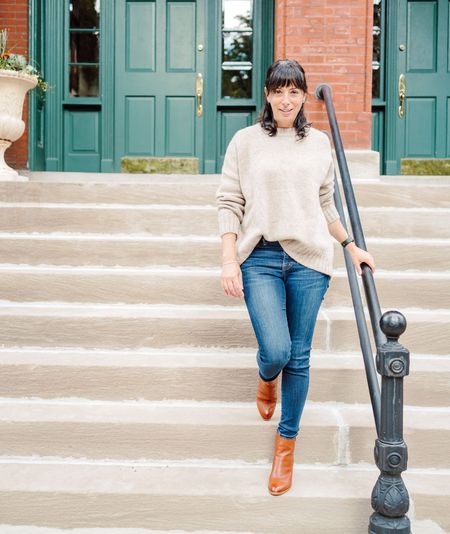 I am off to Paris in the fall. I packed my Jenni Kayne cashmere sweater and Sarah Flint boots for the trip. Wearing Madewell jeans and a velvet white tee underneath 

#LTKSeasonal #LTKstyletip #LTKshoecrush
