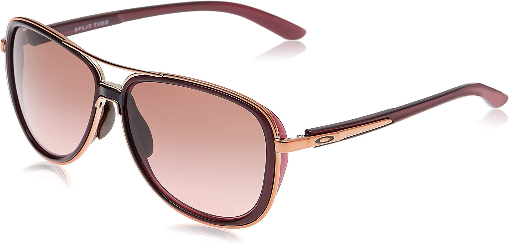 Oakley Women's Oo4129 Split Time Pilot Sunglasses | Amazon (US)