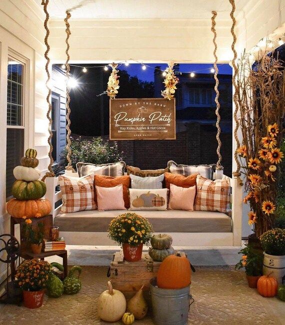 22X36 "Pumpkin Patch"  / Farmhouse Style / Rustic / Home Decor / Hand painted / Wood sign / Fall ... | Etsy (US)