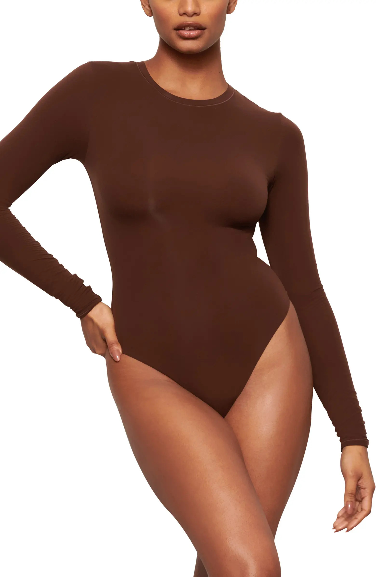 Fits Everybody Long Sleeve Crewneck Bodysuit | Nordstrom