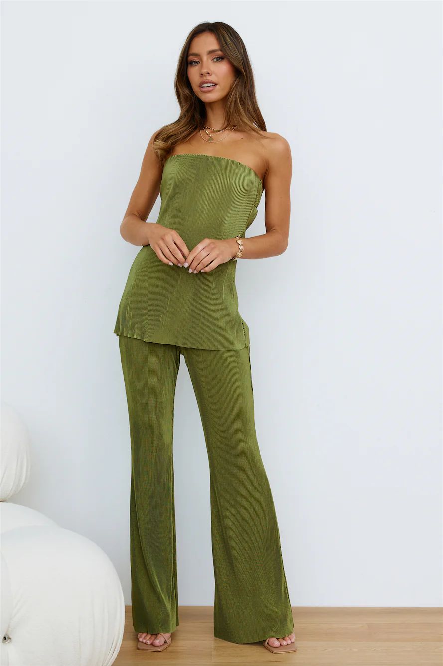 Cover Girl Pants Olive | Hello Molly