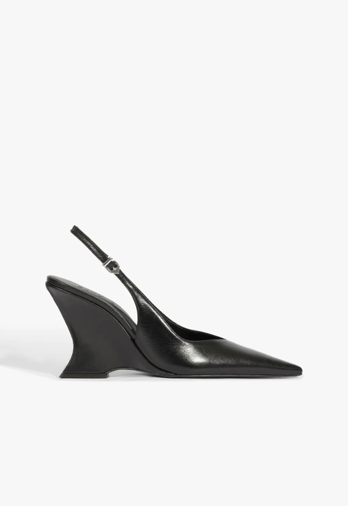 Siena Black High Wedge Heel Pump | SCHUTZ | Schutz (US)
